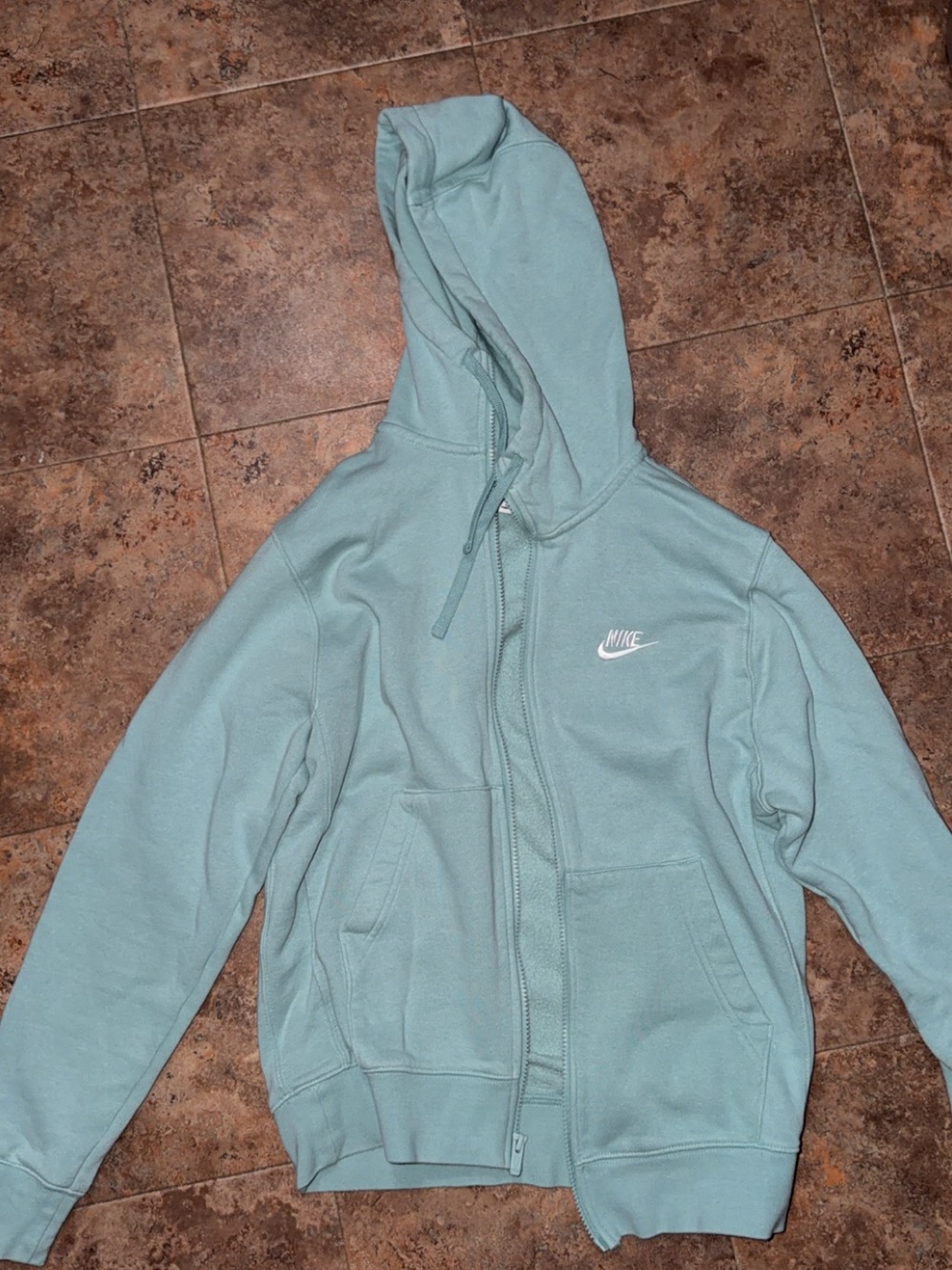 Nike Women’s Mint Green Full-Zip Hoodie Jacket